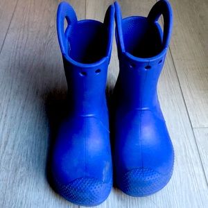 Crocs toddler rain boots